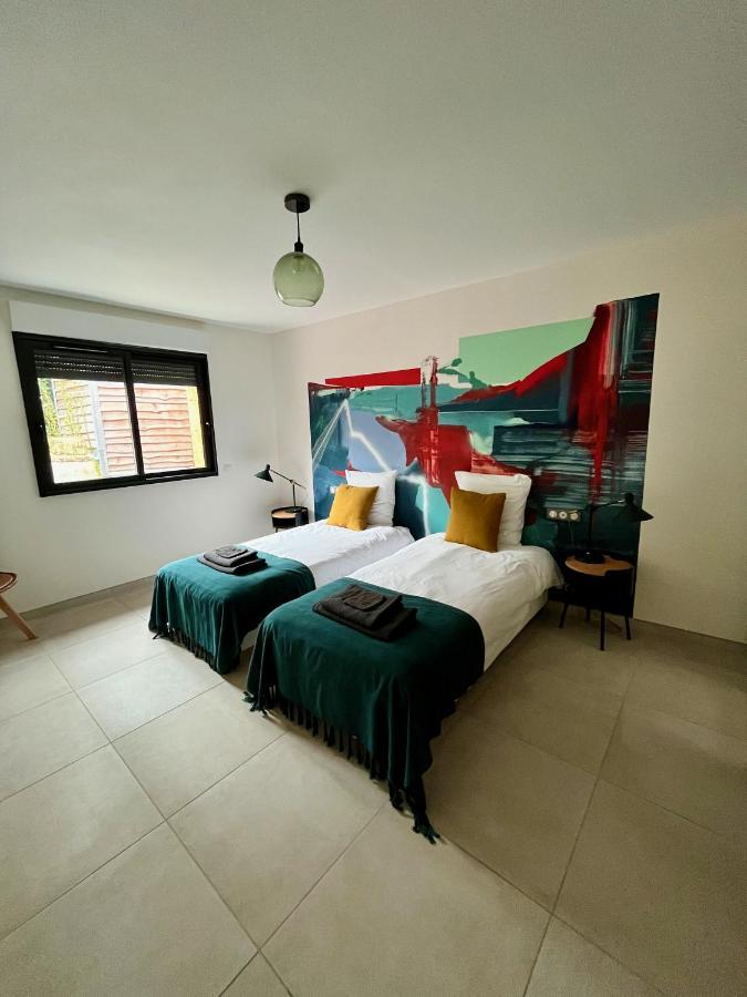 Bed and Breakfast Les Bobos A La Ferme La Madelaine-sous-Montreuil Exterior foto