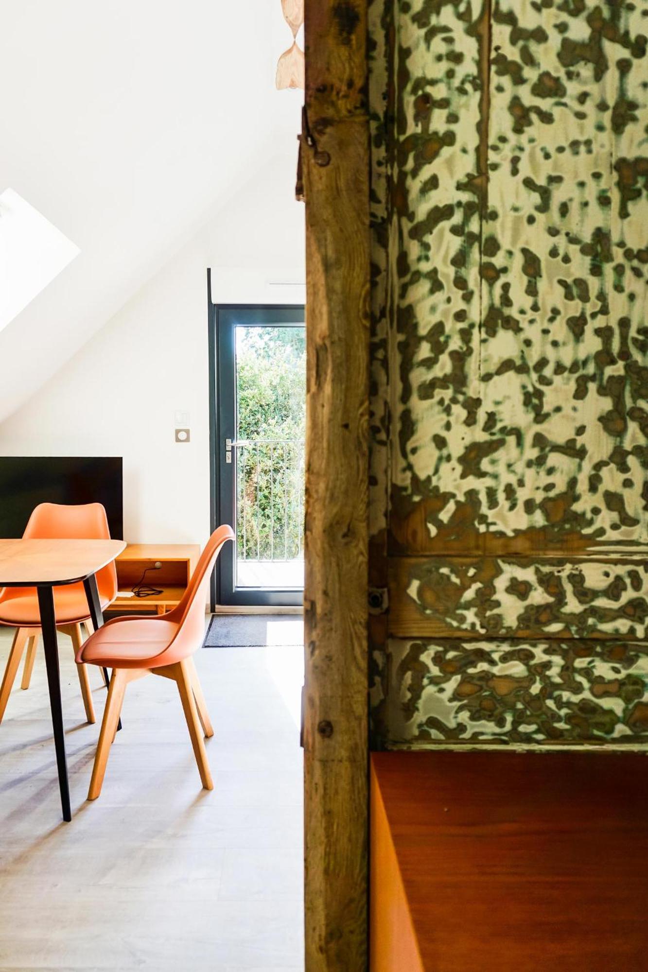 Bed and Breakfast Les Bobos A La Ferme La Madelaine-sous-Montreuil Exterior foto